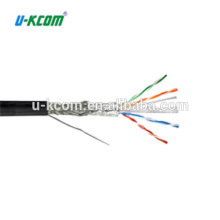 Cable caliente de la red del cable cat5e cat6 cat6a cat7 de la venta caliente, cable blindado cat6a de la red cat6a